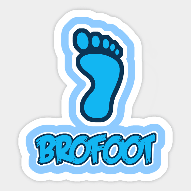Brofoot Sticker by VicInFlight